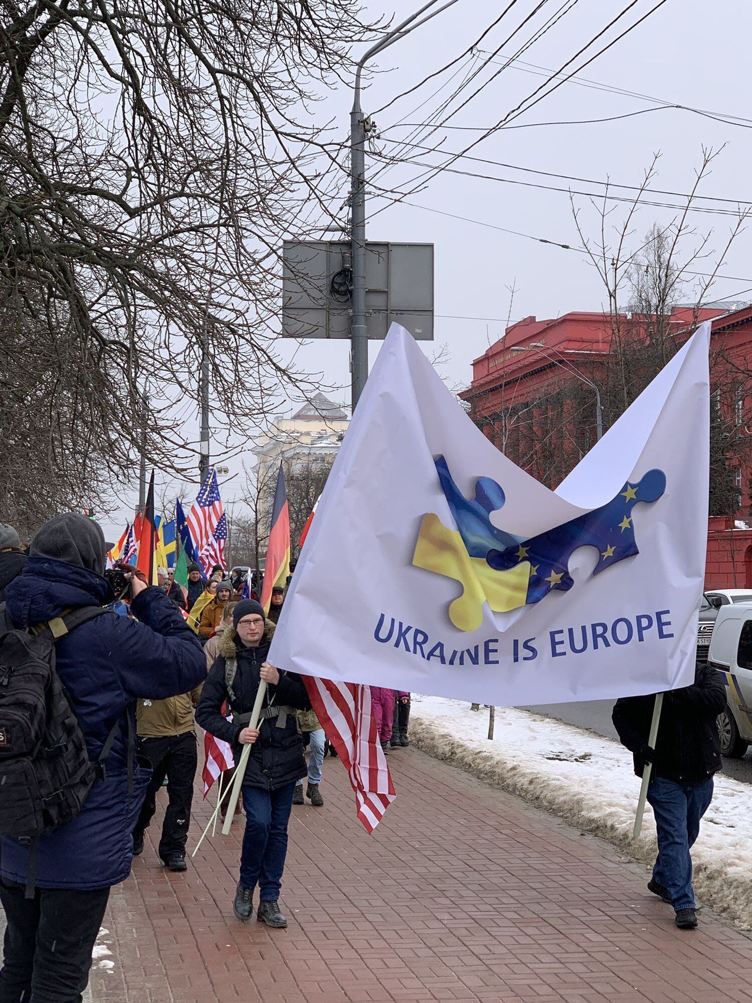 Марш єдності за Україну у Києві.