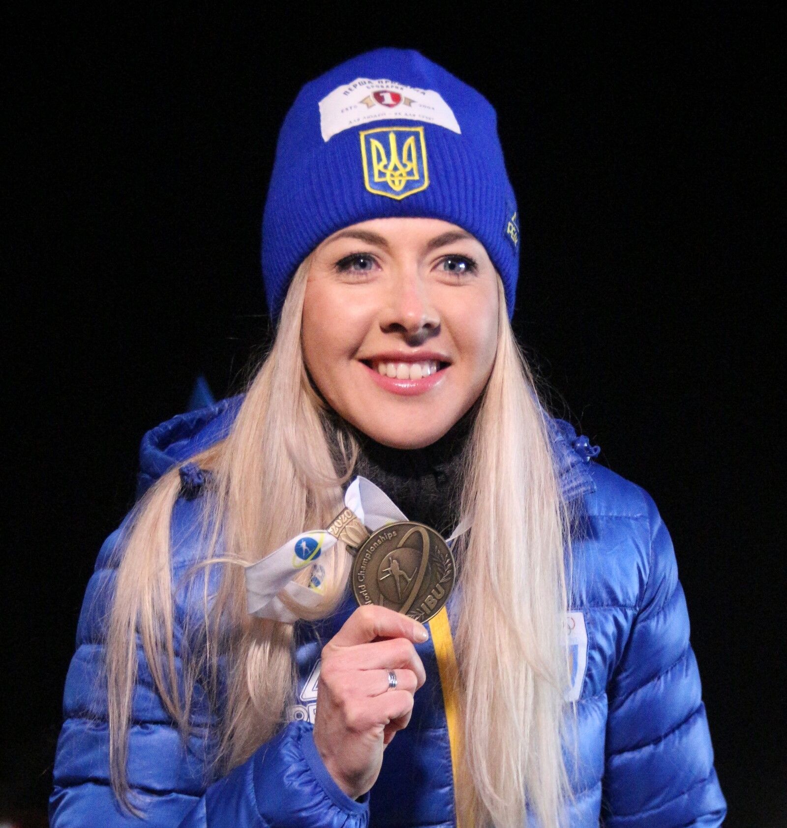 Украинская биатлонистка Юлия Джима.