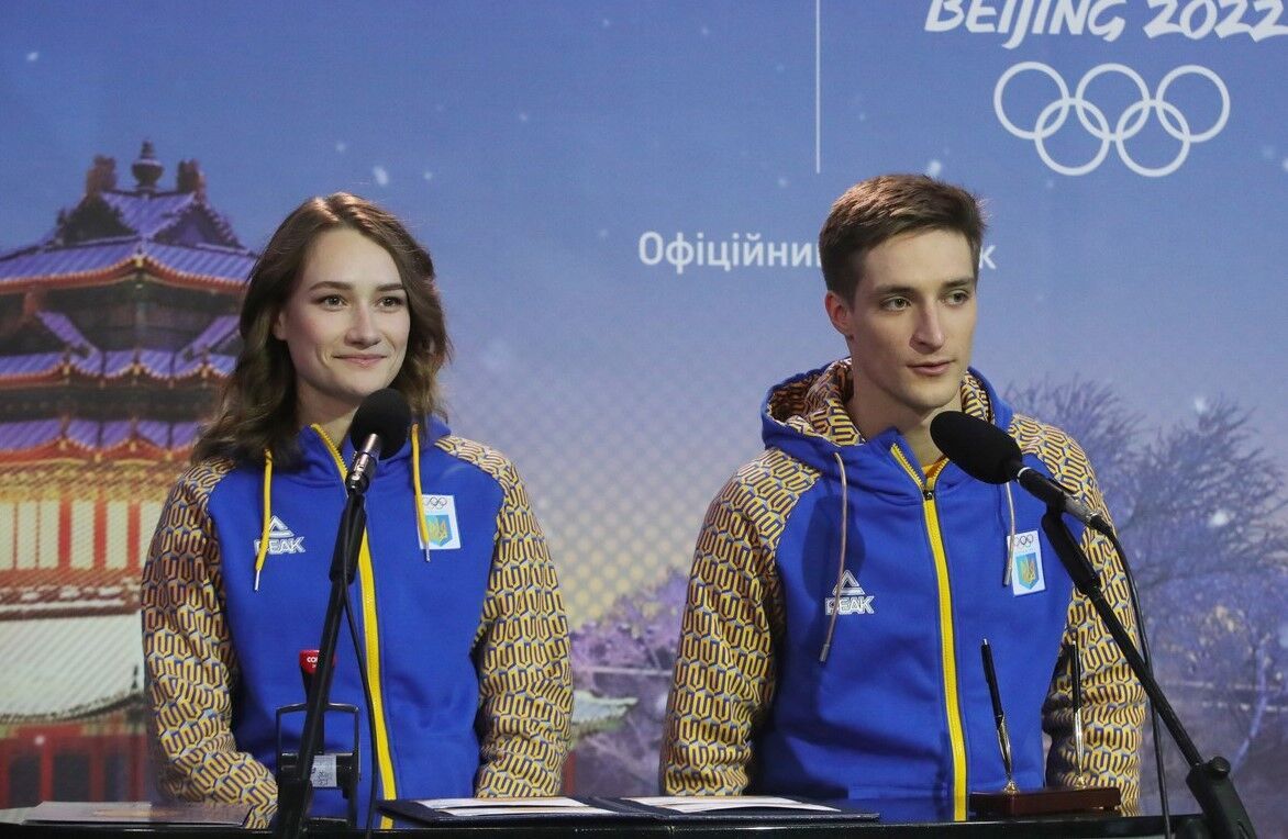 Уляна Дуброва та Олег Гандей перед Олімпіадою-2022.