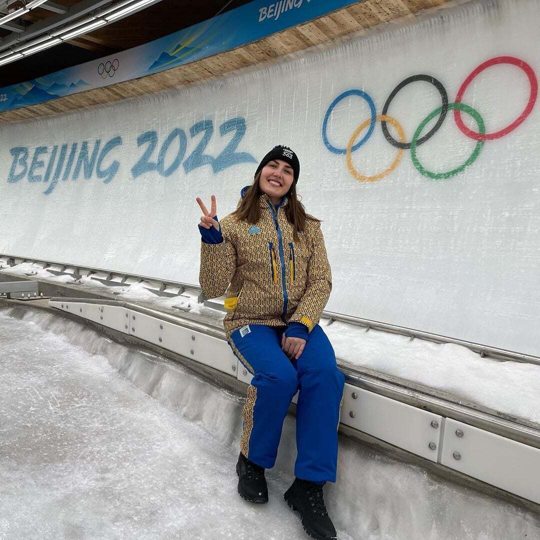 Олена Стецьків на Олімпіаді-2022.
