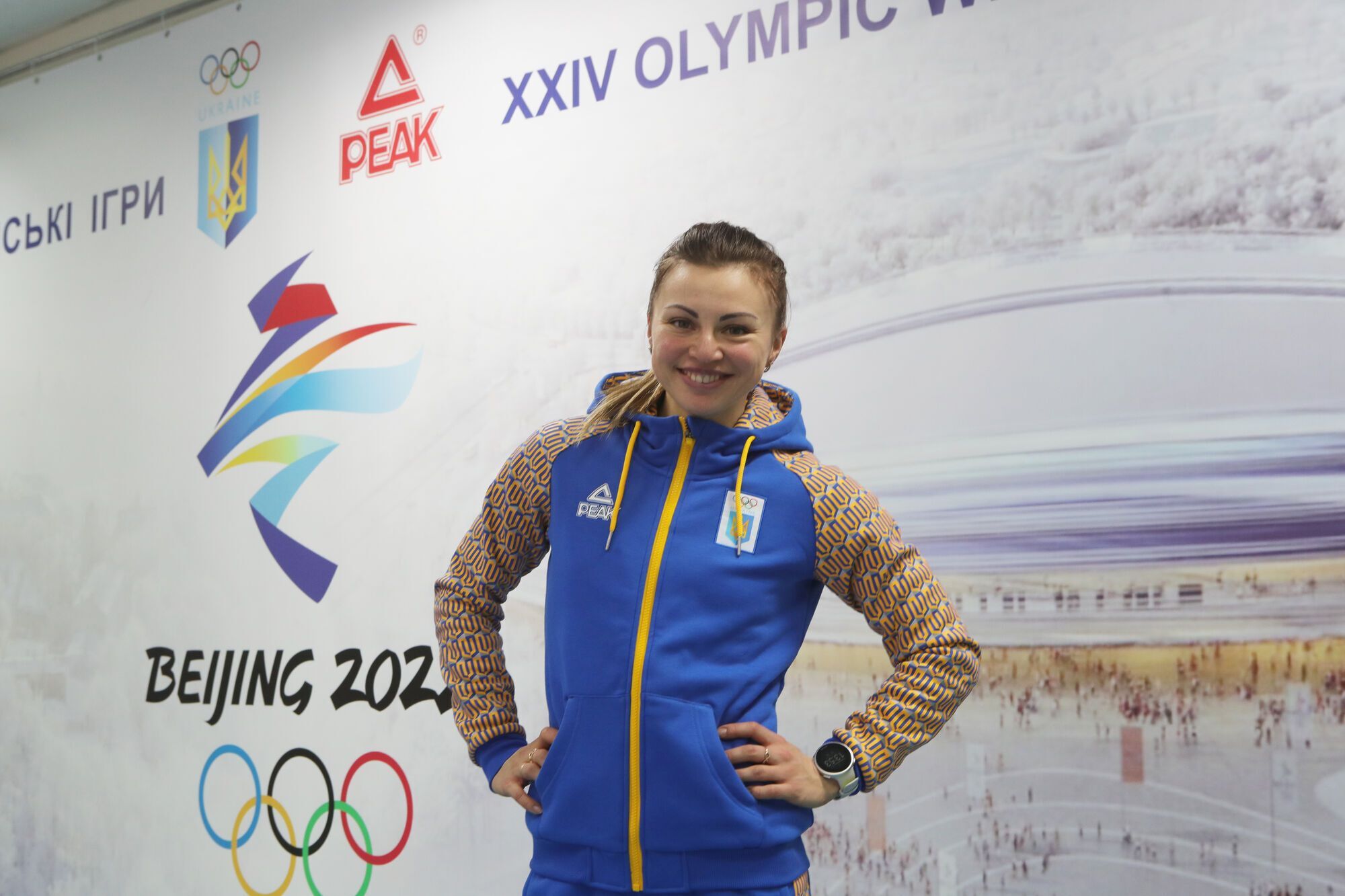 Вікторія Олех перед виїздом на Олімпіаду-2022.