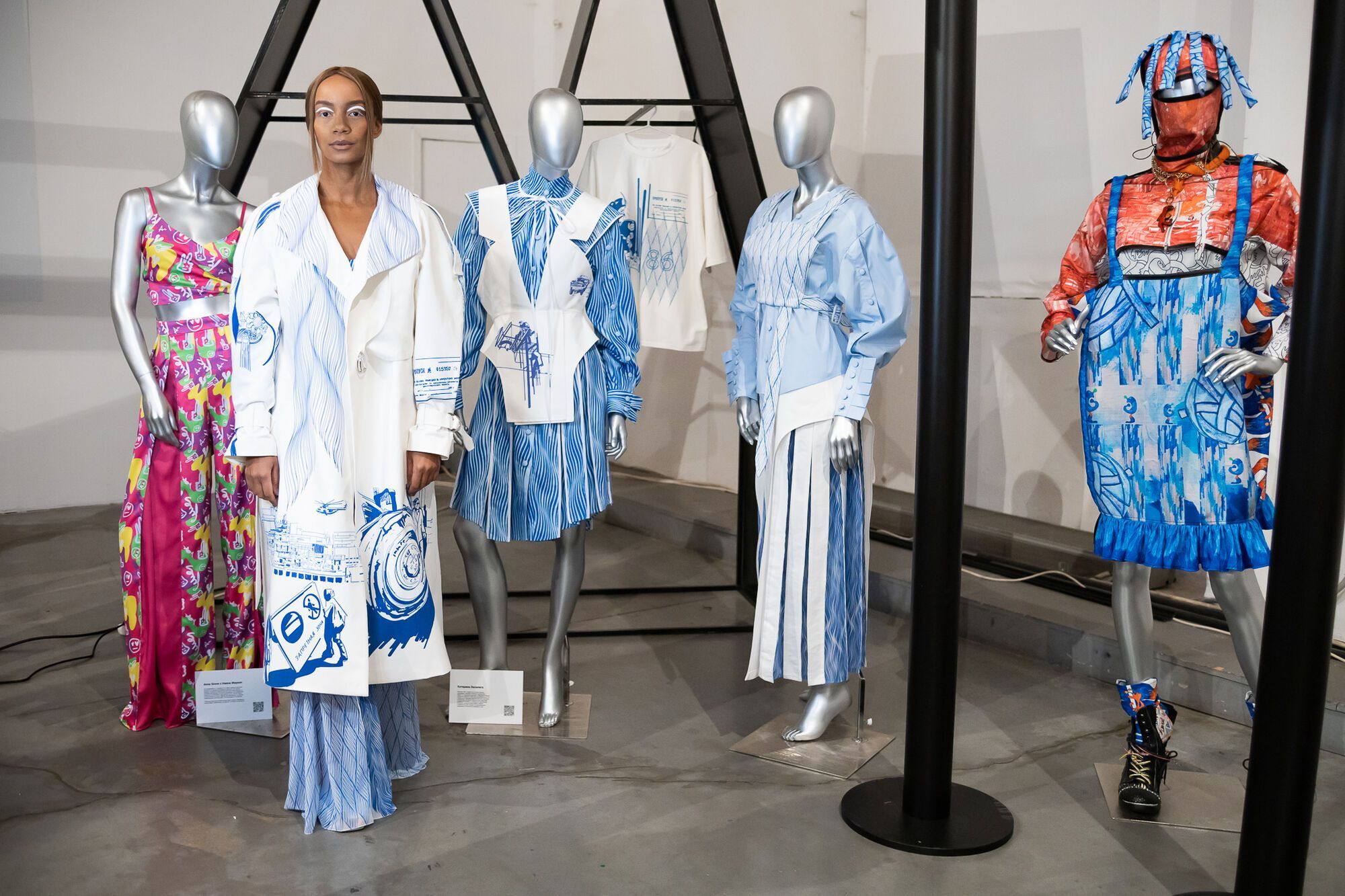 Виктория Батуи представила одежду, которая была посвящена теме Чернобыля