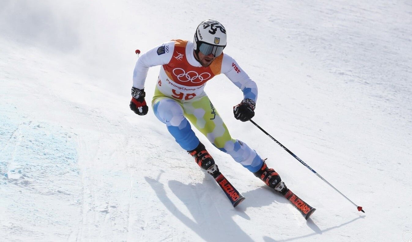 Украинский горнолыжник Иван Ковбаснюк.