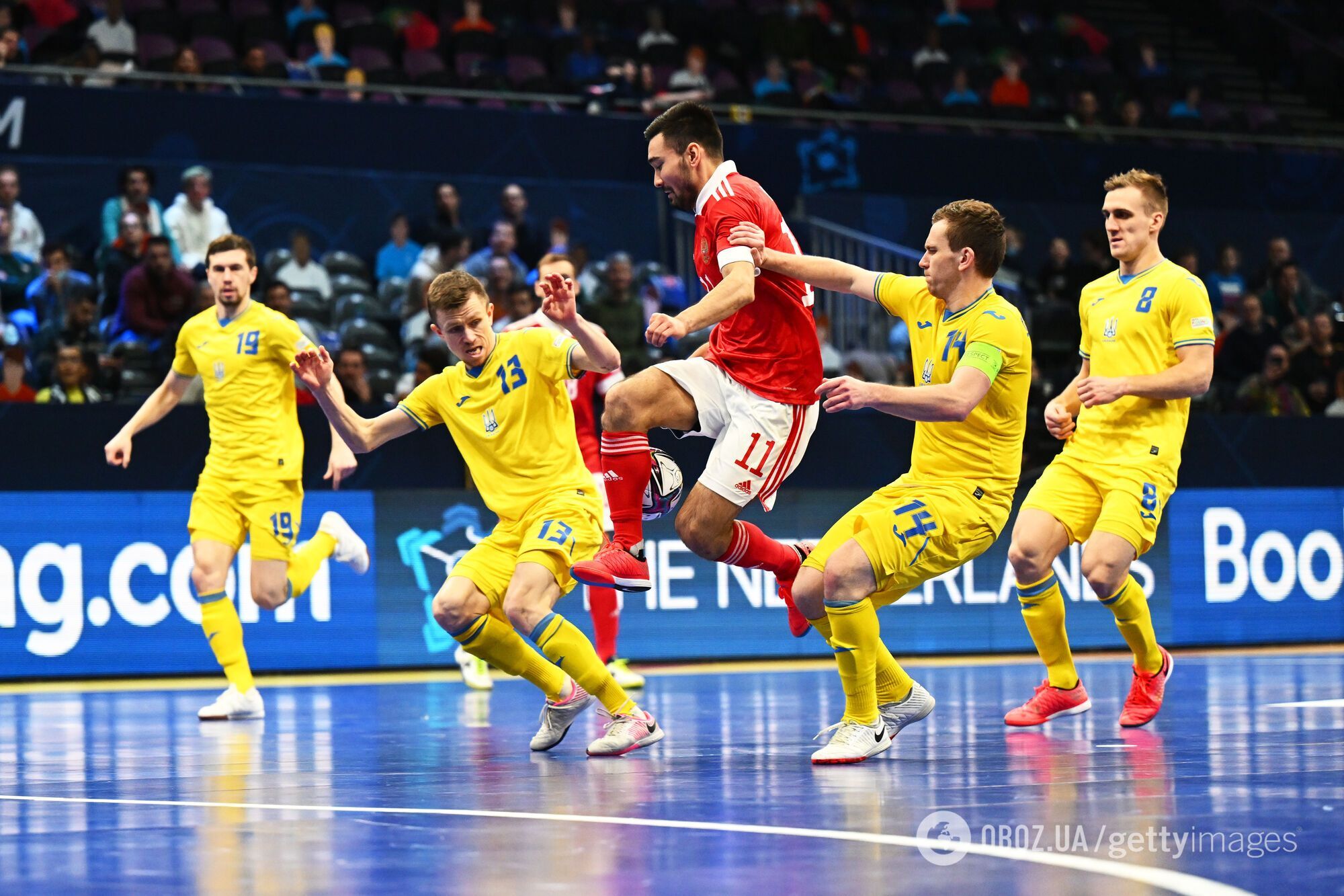 Россия обыграла Украину в полуфинале