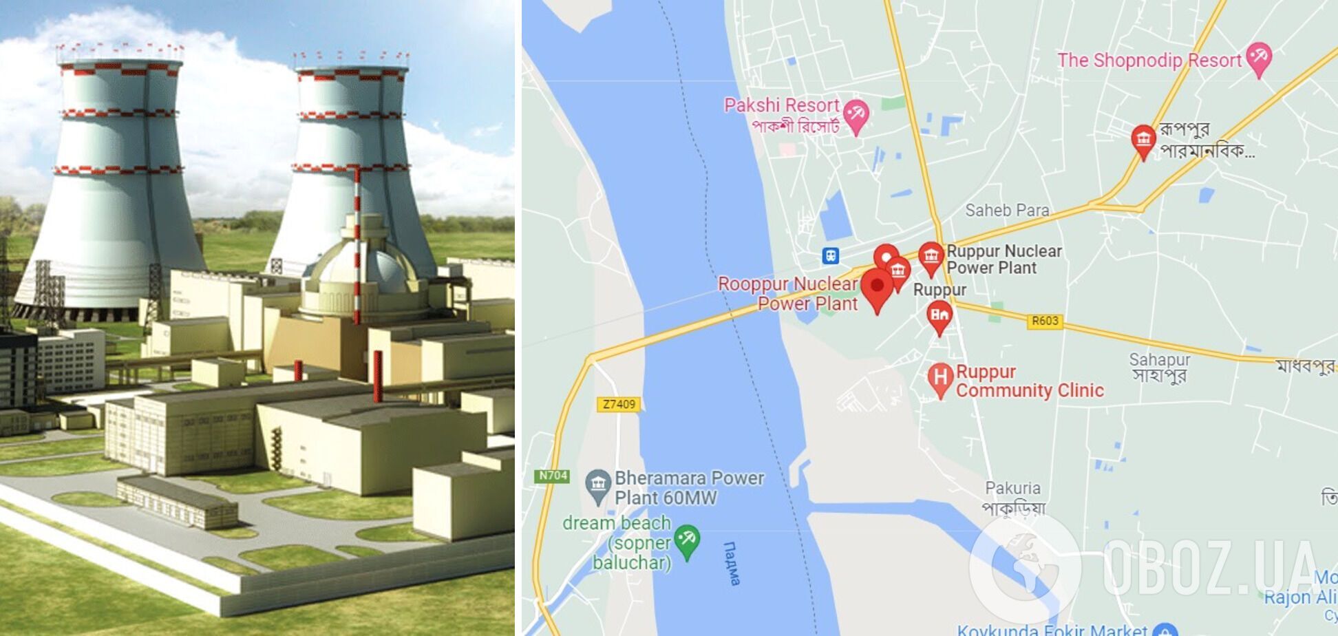 У Бангладеш будують атомну електростанцію Rooppur