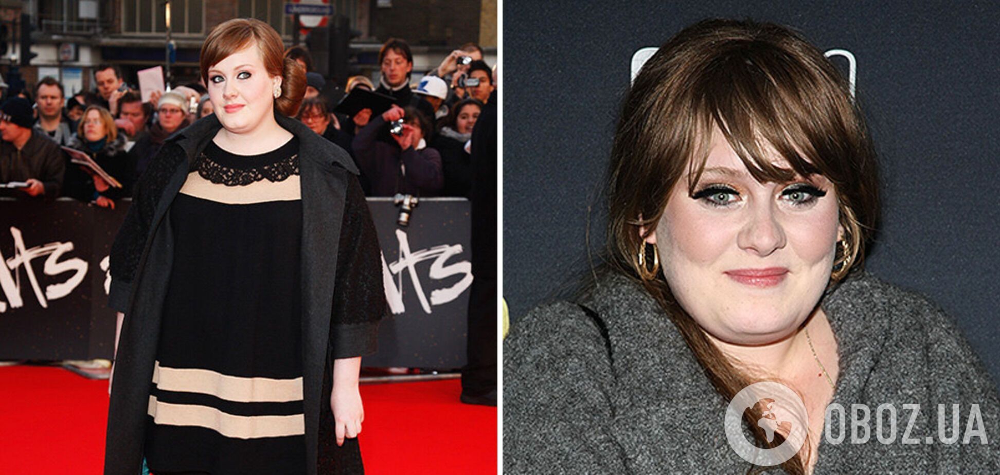 Співачка Адель на червоному хіднику у 2008 році