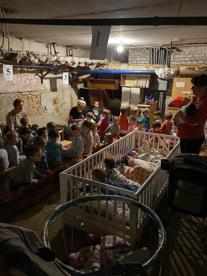 Укрепление детского дома в Кропивницком.