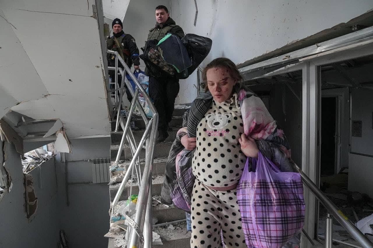 Марьяна Подгурская находилась в роддоме в момент бомбардировки