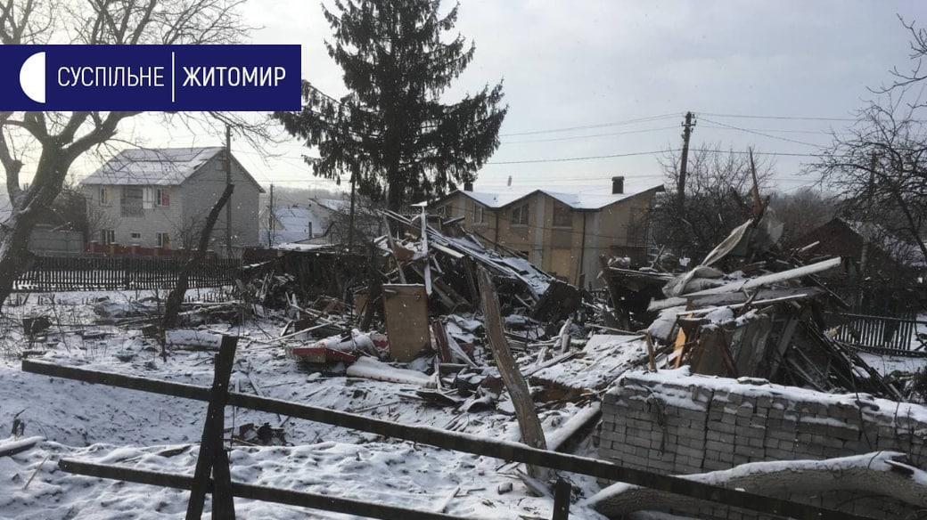 Житомир після обстрілів окупантами.