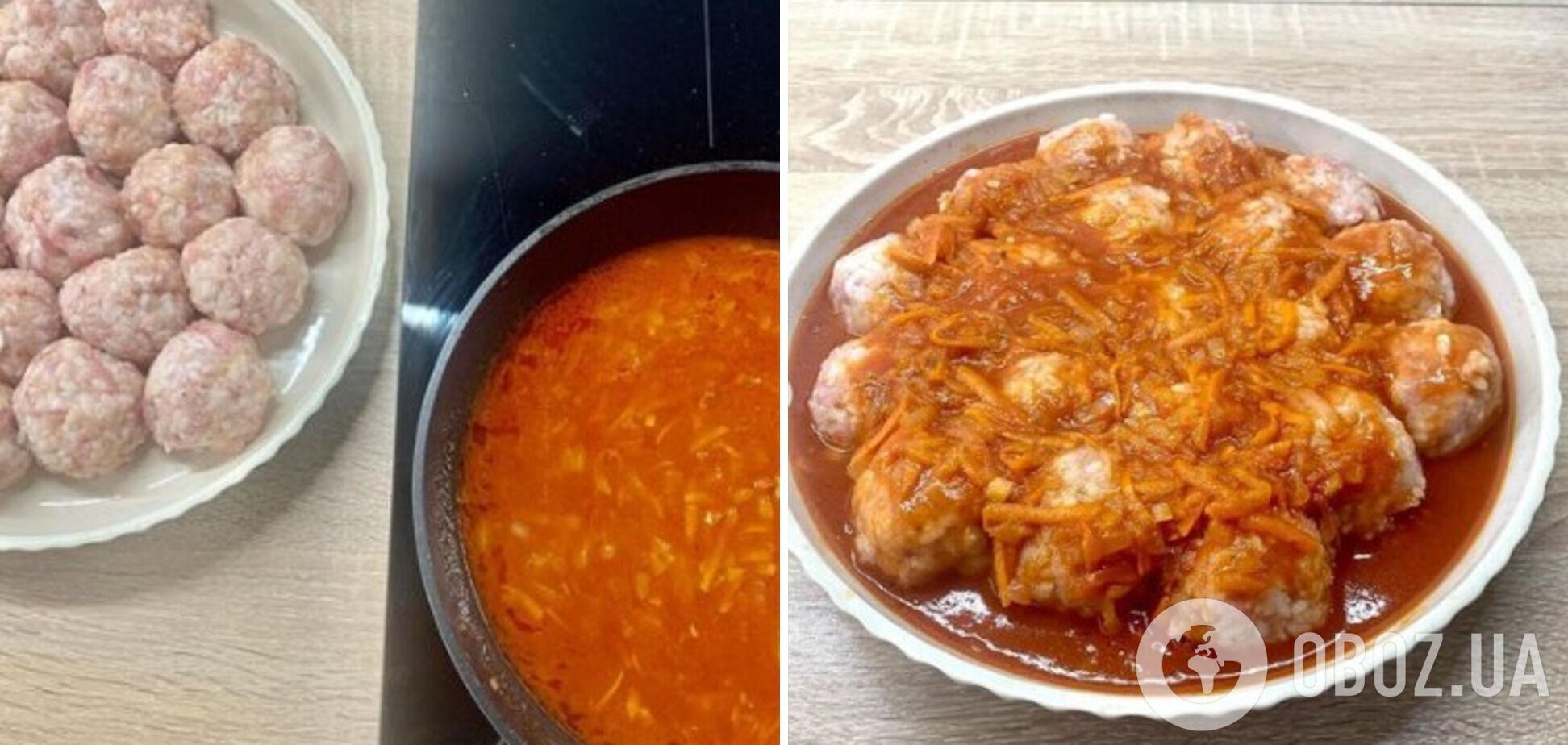 Тефтелі у томатному соусі в духовці, тефтелі з рисом рецепт
