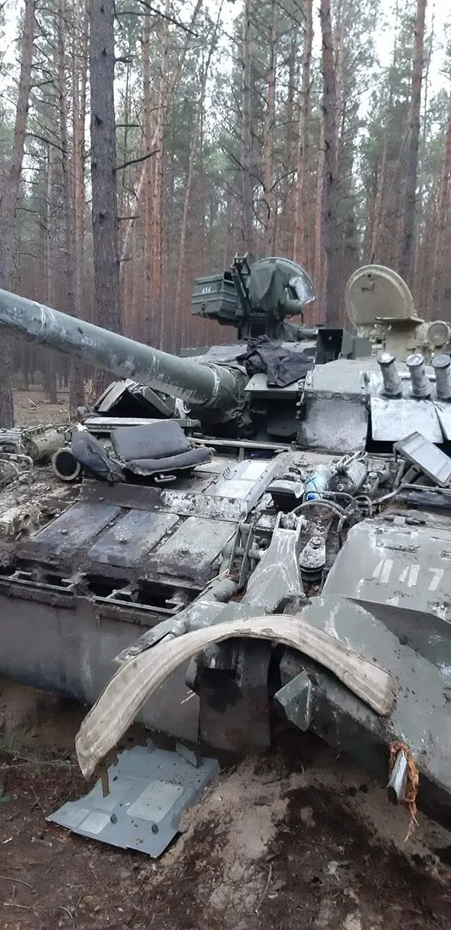 Уничтоженная вражеская техника