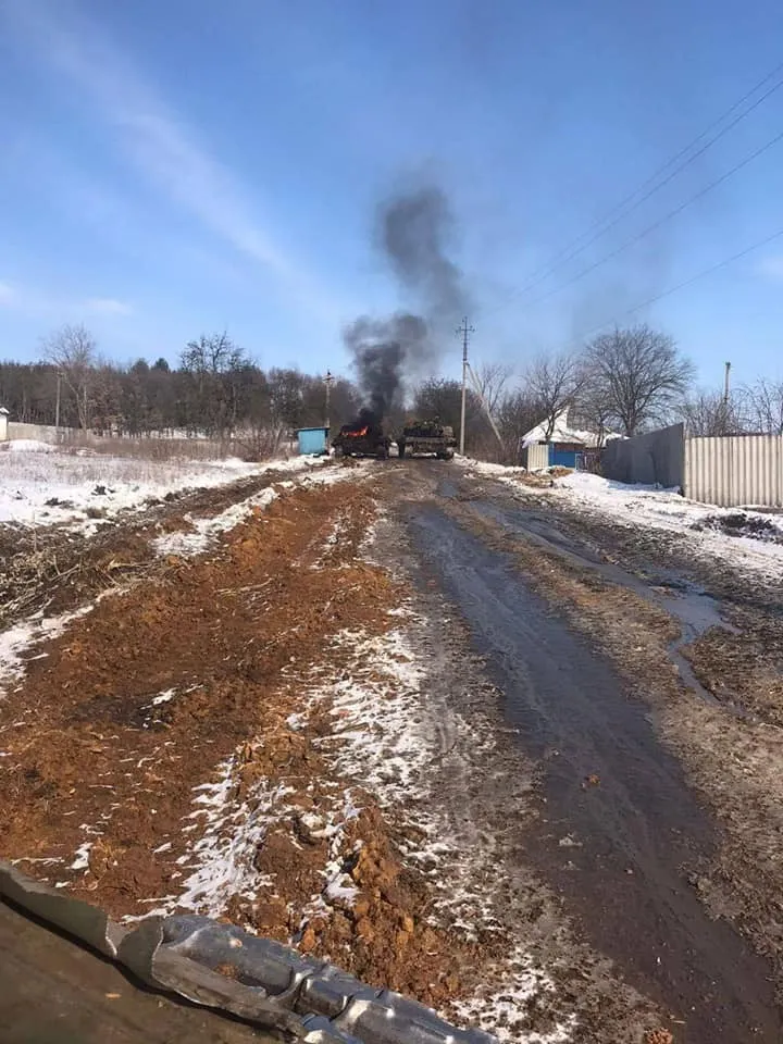 Уничтоженная техника российских оккупантов
