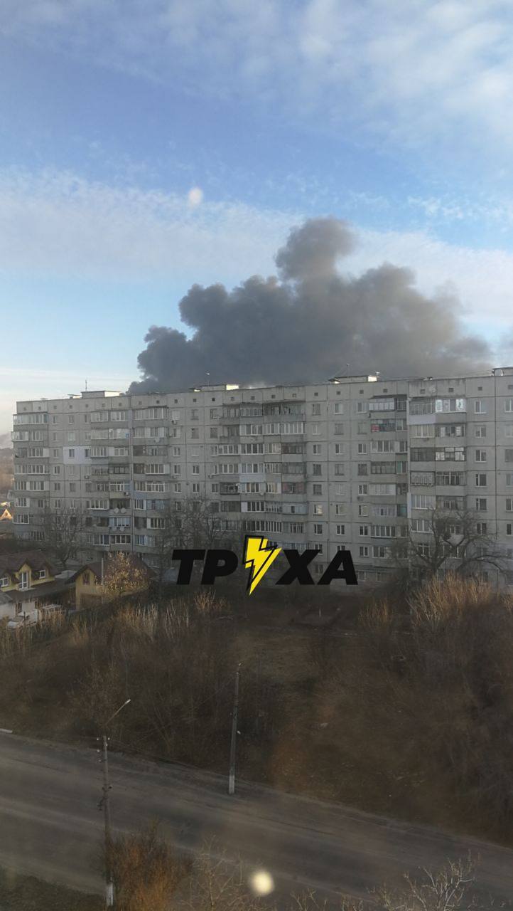 Последствия взрывов в Василькове