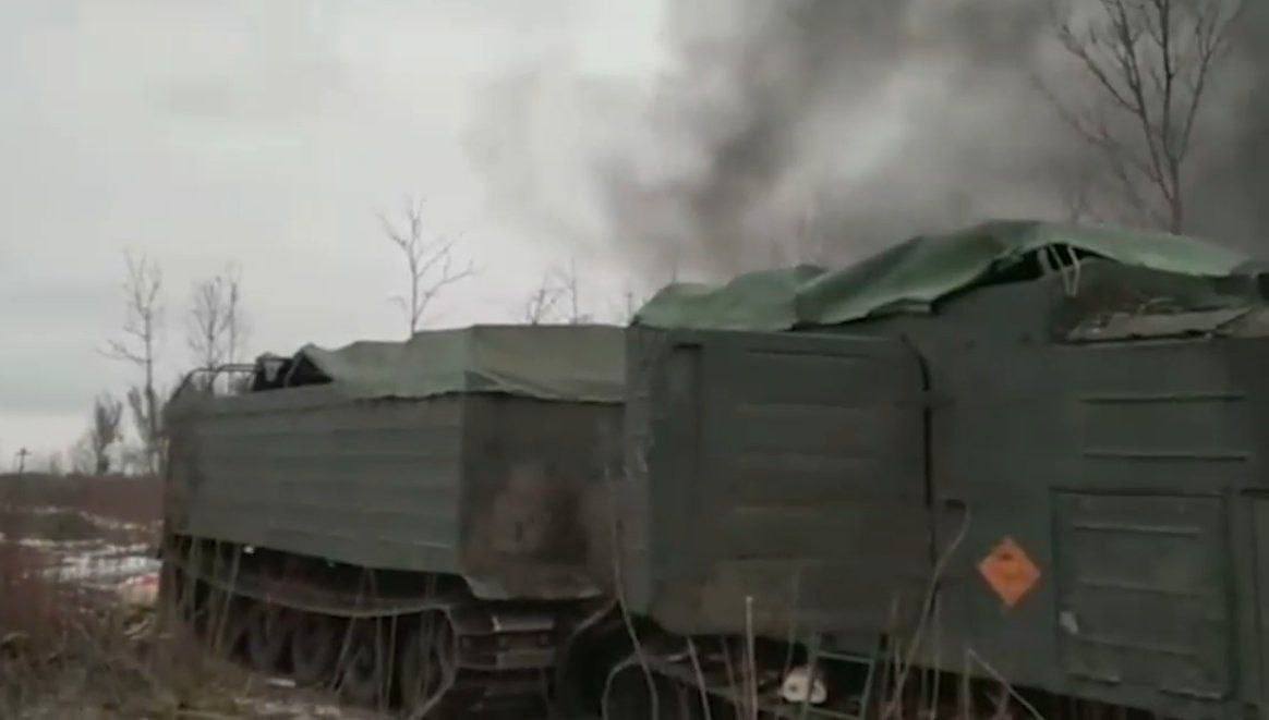 Знищено всюдихід ворога ДТ-30 "Витязь".