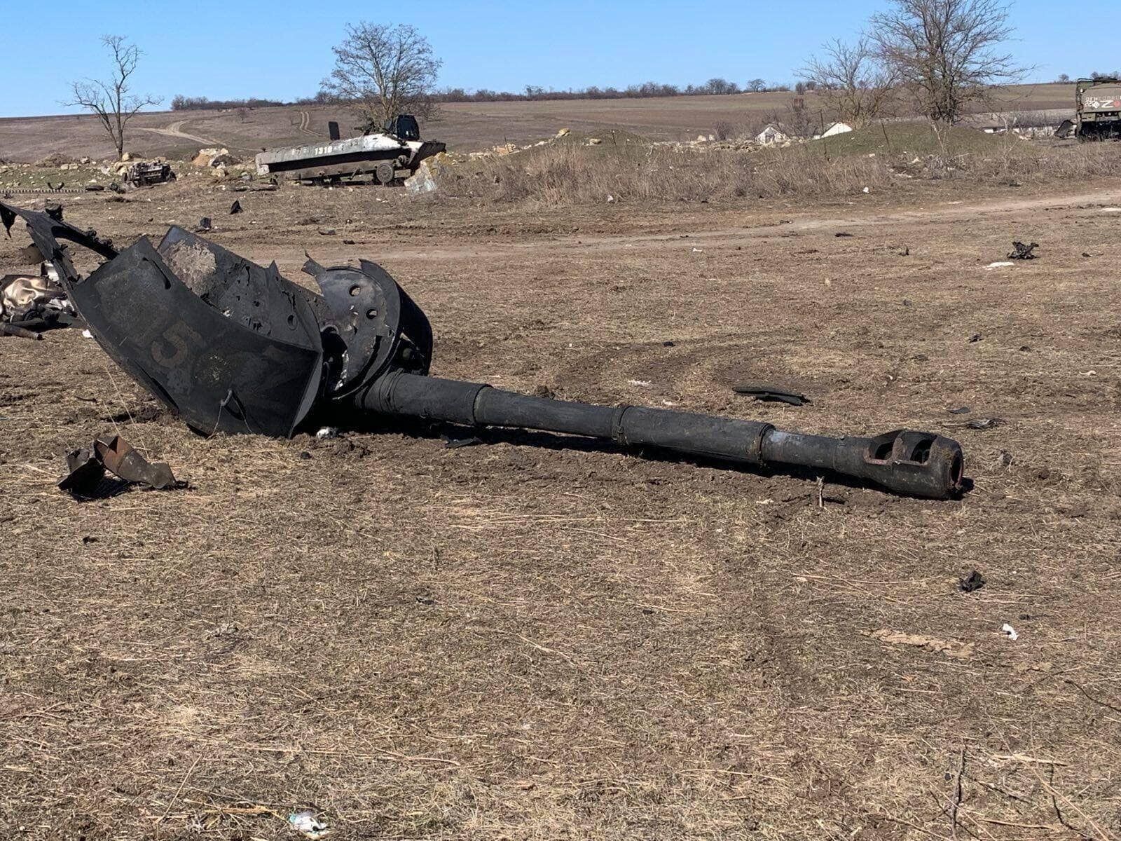 Знищена бійцями ССО самохідна артилерія