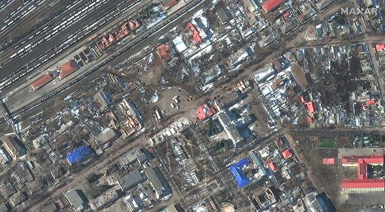 Разрушенные оккупантами Волноваху, Чернигов и Харьков показали со спутника. Фото