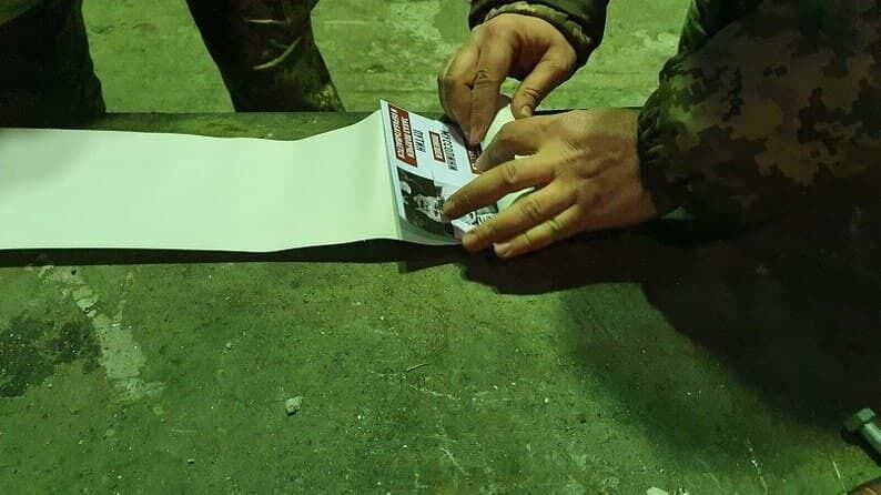 Военные решили оснащать снаряды инструкцией для оккупантов
