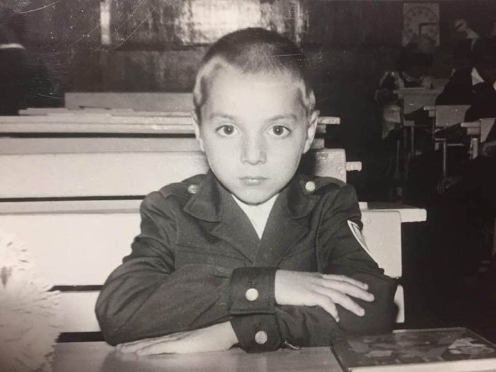 Алексей Арестович в детстве.
