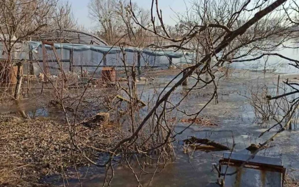 Тимчасово окуповане село Демидів на Київщині опинилося на межі затоплення