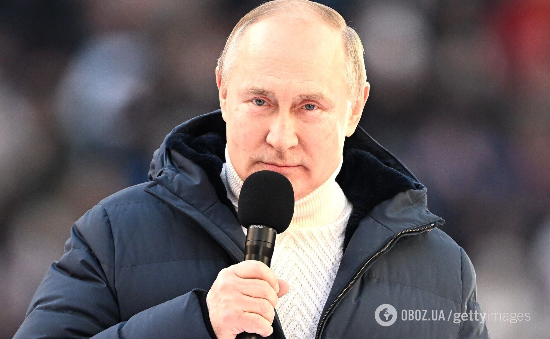 Во время выступления Путина произошел конфуз