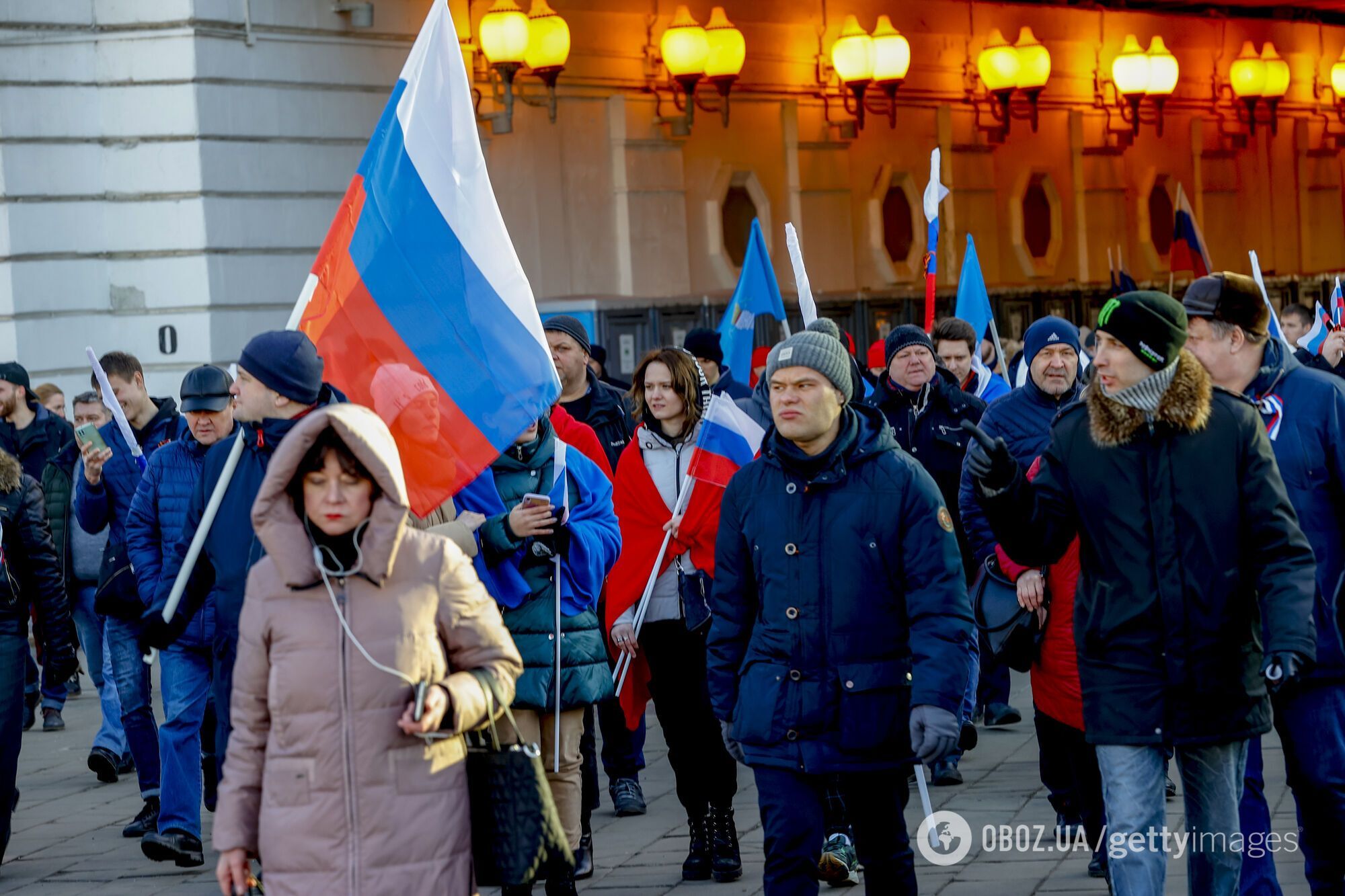 На концерт в Лужниках сгоняли бюджетников