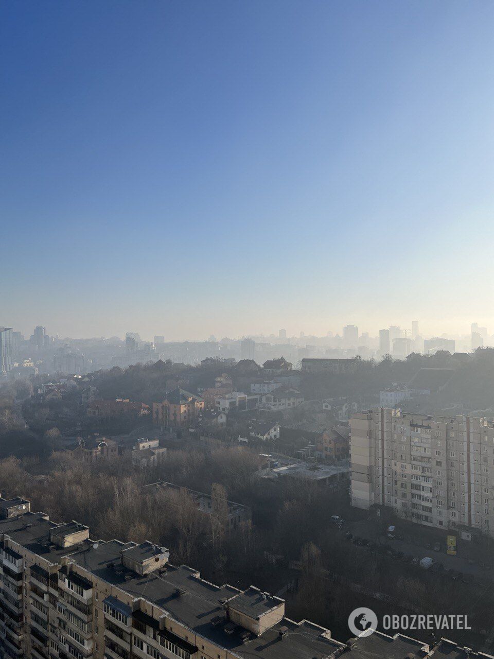 Кияни поскаржилися на запах диму в повітрі