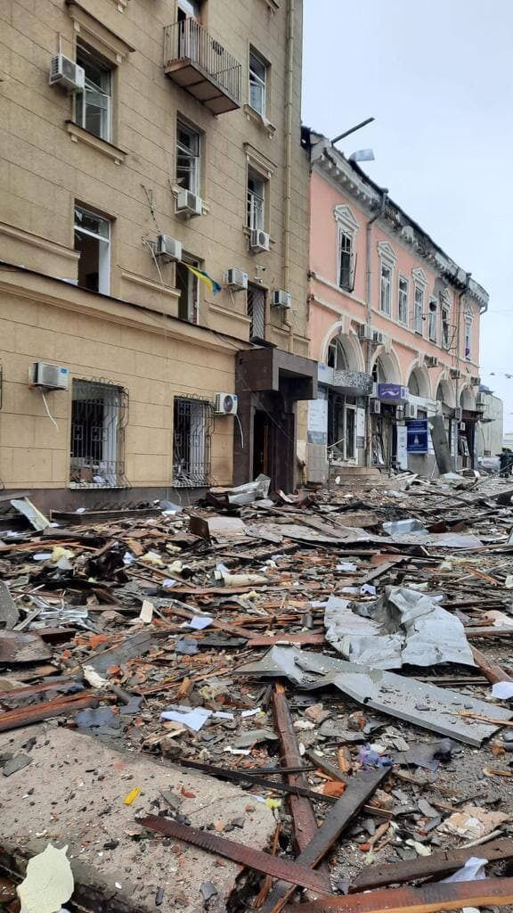 Наслідки атаки російських військ на Харків