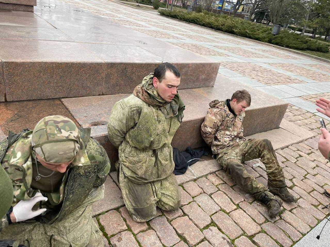 Десантники РФ, которые высадились в Николаеве