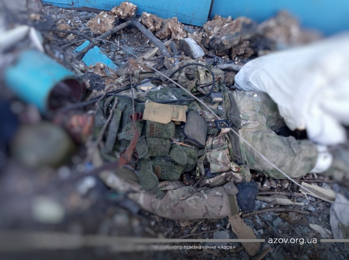 "Довше їхали, ніж воювали": "Азов" знищив спецназ ГРУ військової частини з Кабардино-Балкарської Республіки РФ. Фото