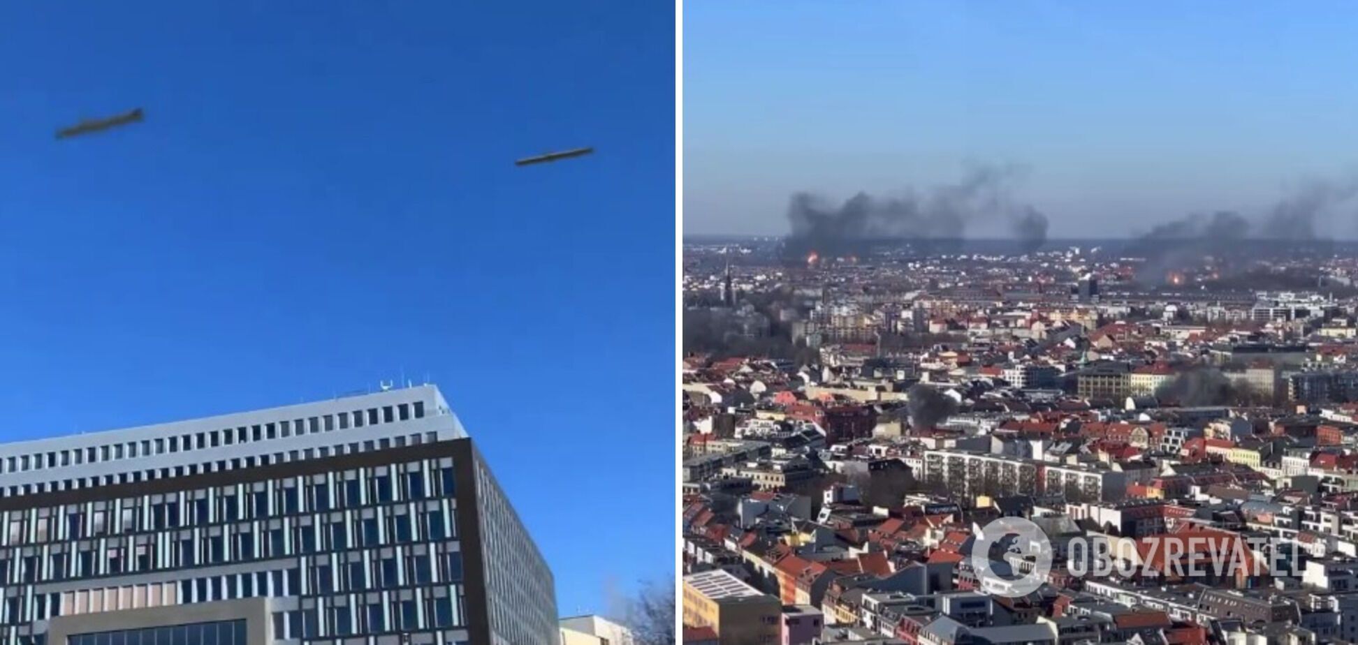 Кадры взрывов в Берлине смонтированы с помощью спецэффектов