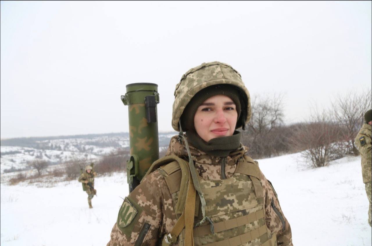 Украинская защитница
