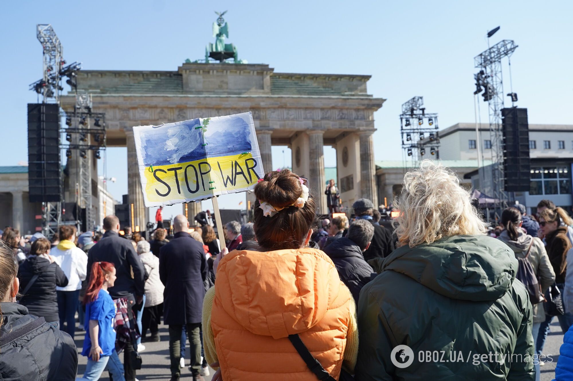 Sound of Peace в Берлине – самый большой концерт в Европе в поддержку Украины