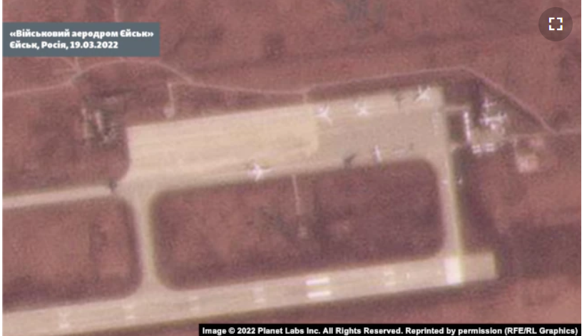 Росія для авіанальотів на Україну використовує десятки аеродромів, зокрема в Білорусі та Криму – розслідування