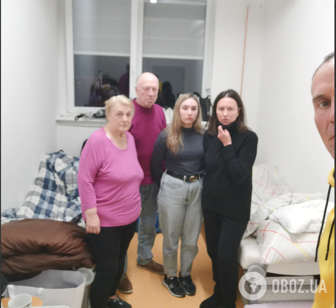 Рідні українців живуть у центрі для біженців у Німеччині