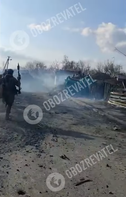 Украинские военные отбили город