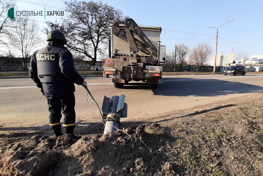 Харків розчищали після російського обстрілу