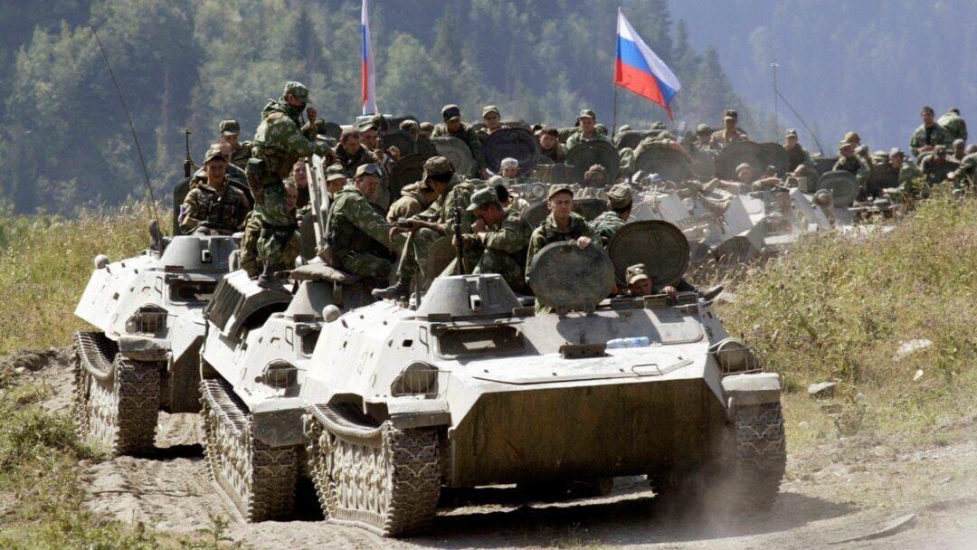 Российские военные.