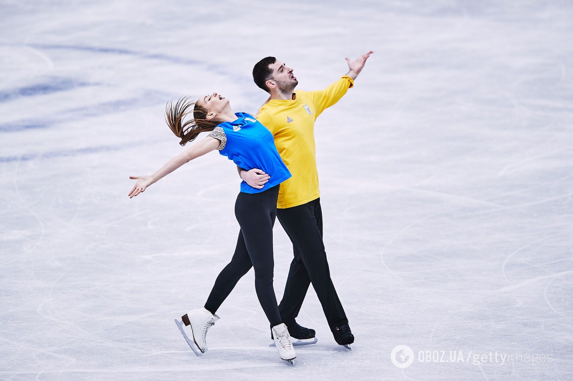Александра Назарова и Максим Никитин на ЧМ-2022.
