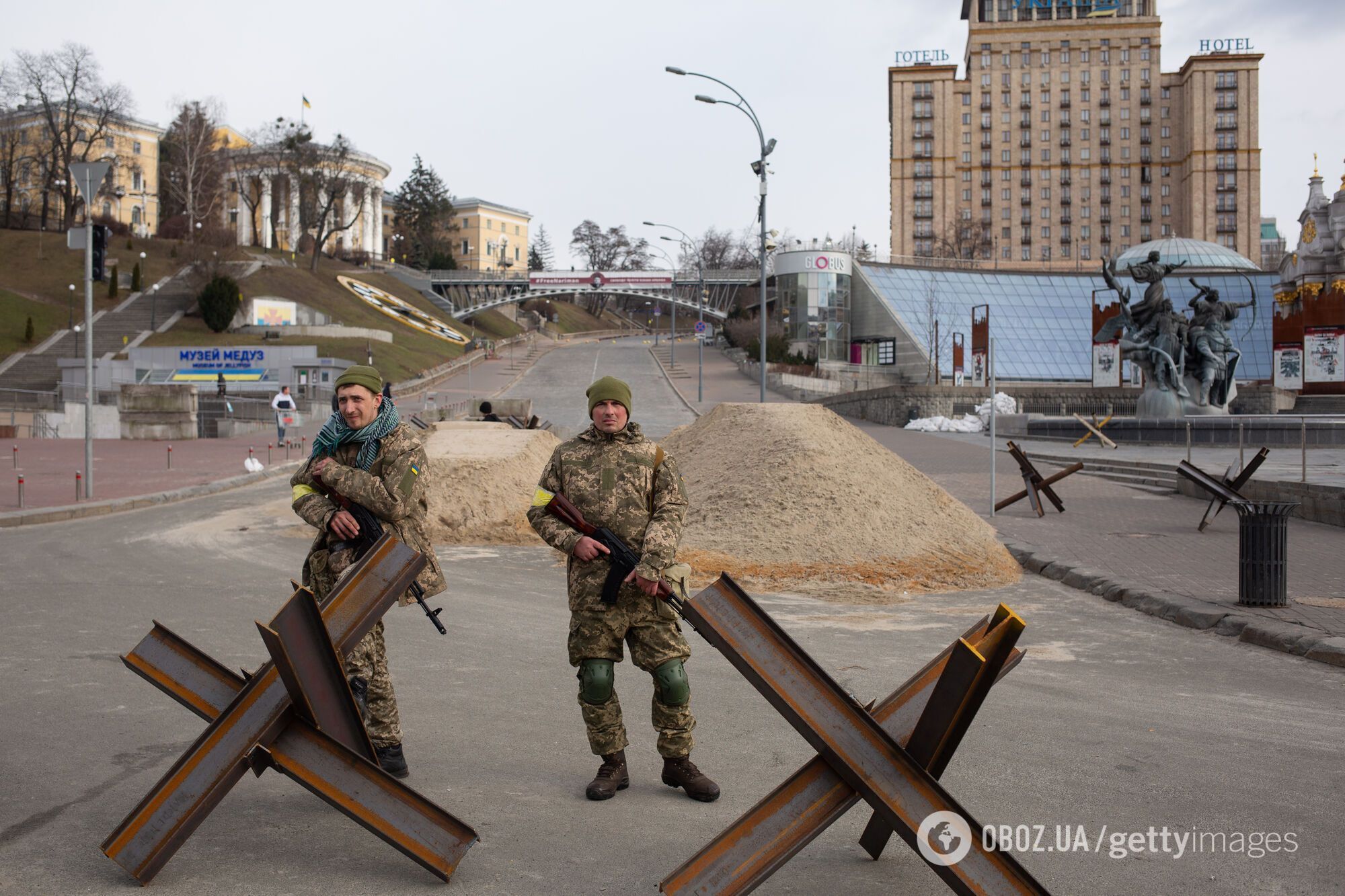 Тероборона Києва працює на блок-постах