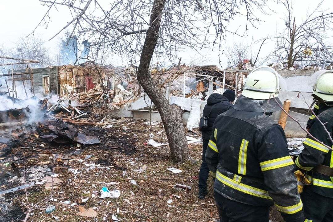 Последствия обстрелов Харьковской области