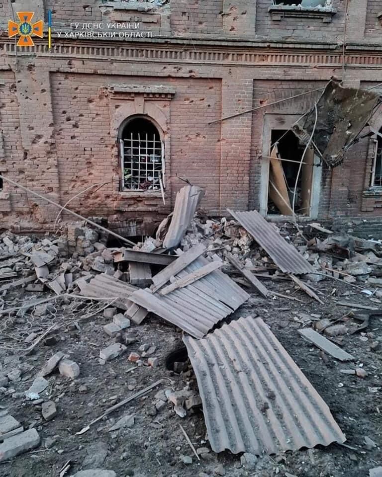 Consequences of shelling in Kharkiv