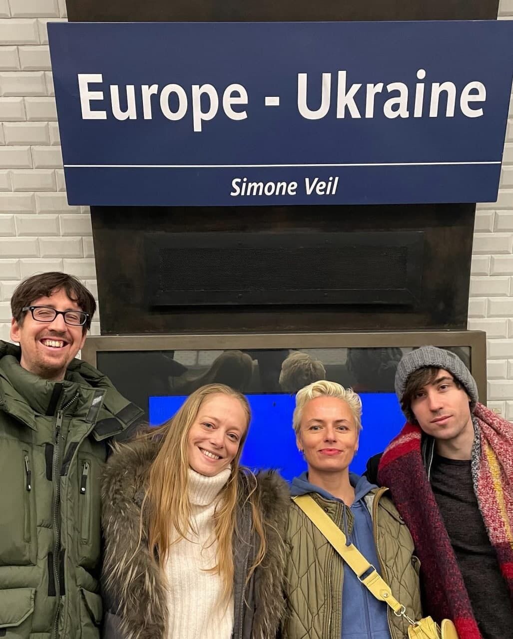 "Europe-Ukraine": станція метро у Парижі отримала нову назву. Фото і відео