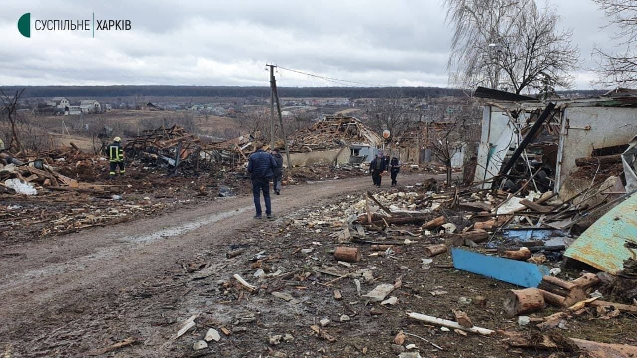 Под Харьковом оккупанты атаковали село