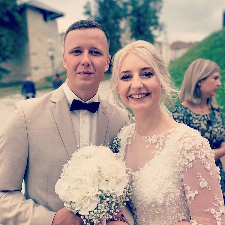 Денис Цибенко з дружиною
