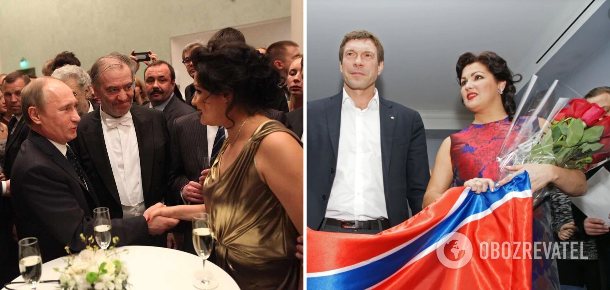 Ганна Нетребко була довіреною особою Володимира Путіна на виборах