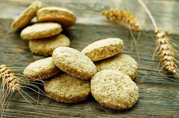 Песочное печенье с отрубями на маргарине
