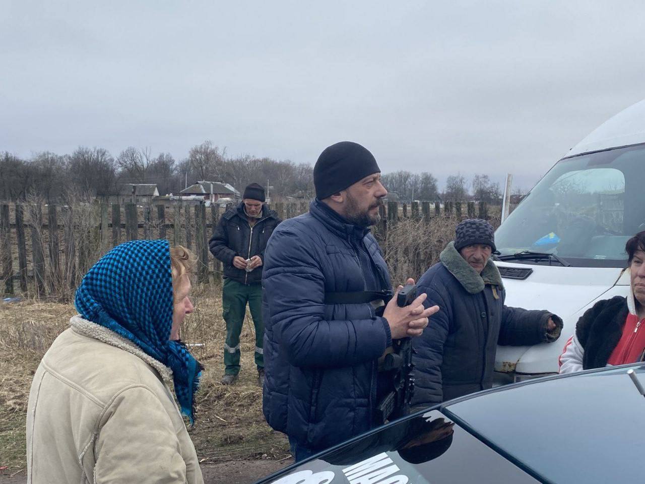 В'ячеслав Чаус поспілкувався з людьми у звільнених селах