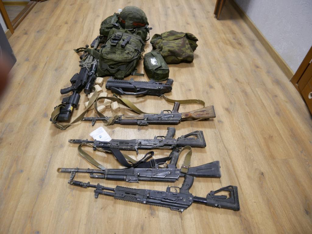 Украинские военные захватили многочисленные трофеи