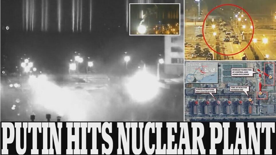 Daily Mail: Путин атаковал атомную станцию