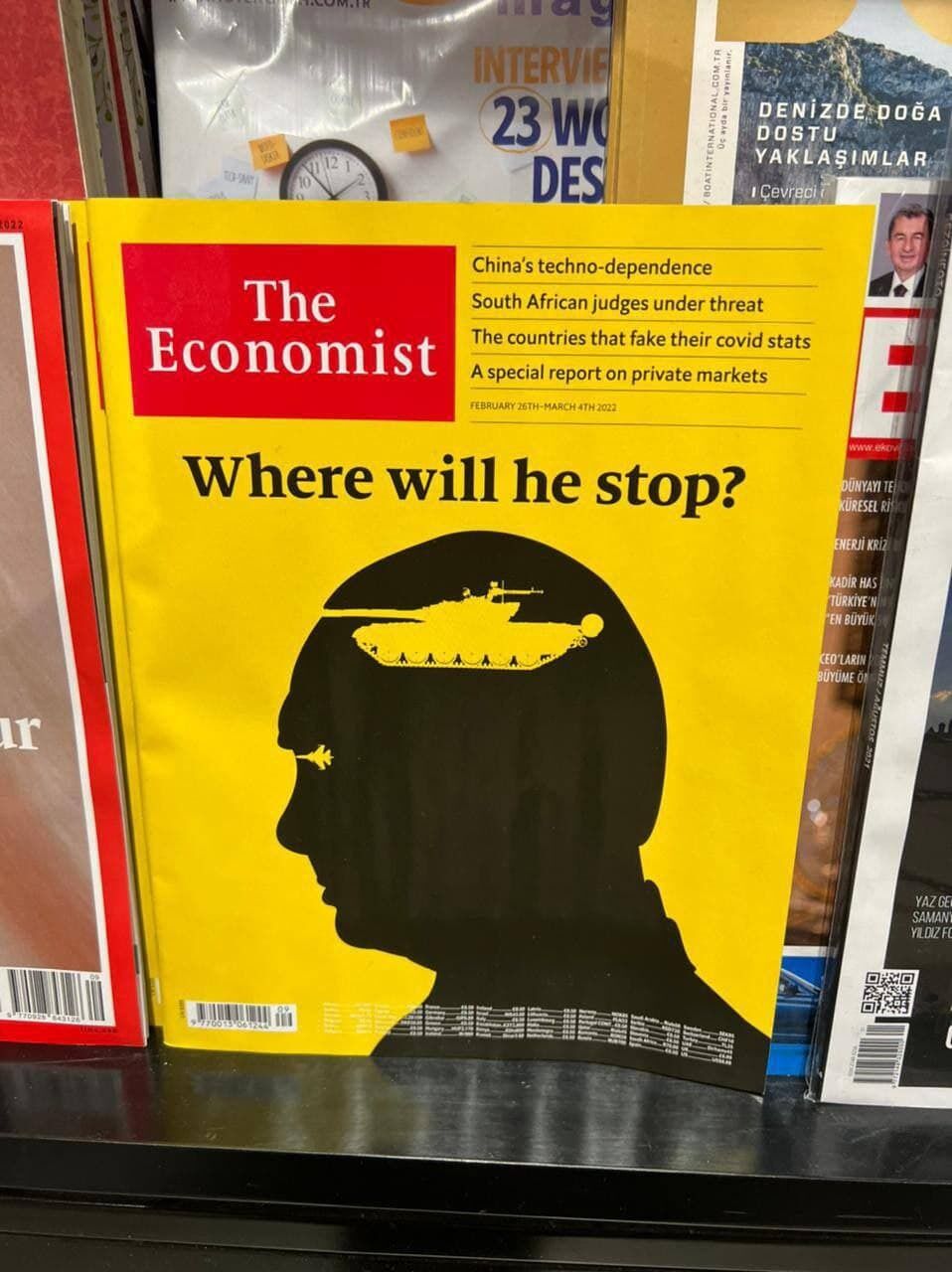 Путин наводит страх и угрожает, что худшее впереди: как выглядят обложки крупнейших мировых журналов